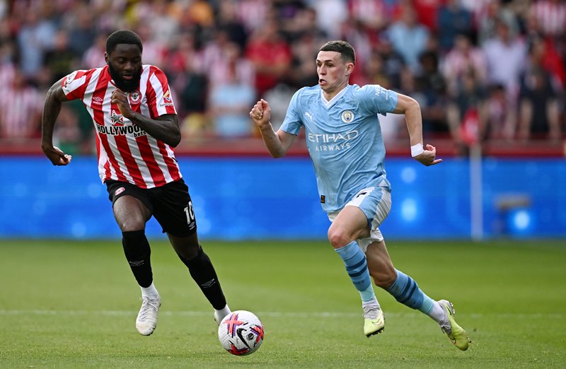 Brentford vs Man City